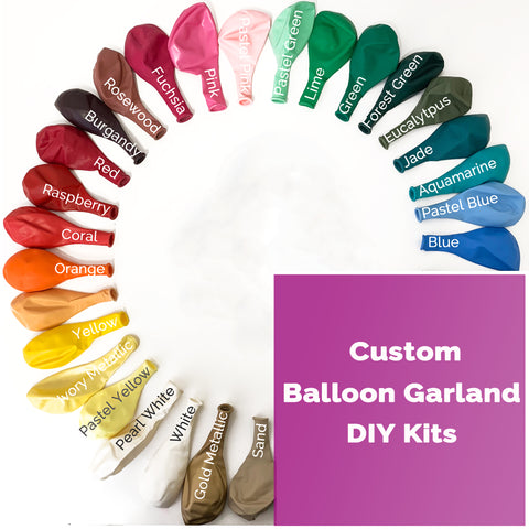 Custom Colours Balloon Kit