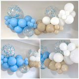 Balloon Garland DIY Kit - Blue, Sand & White - 1.7m