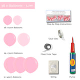 Balloon Garland DIY Kit - Pink - 1.7m