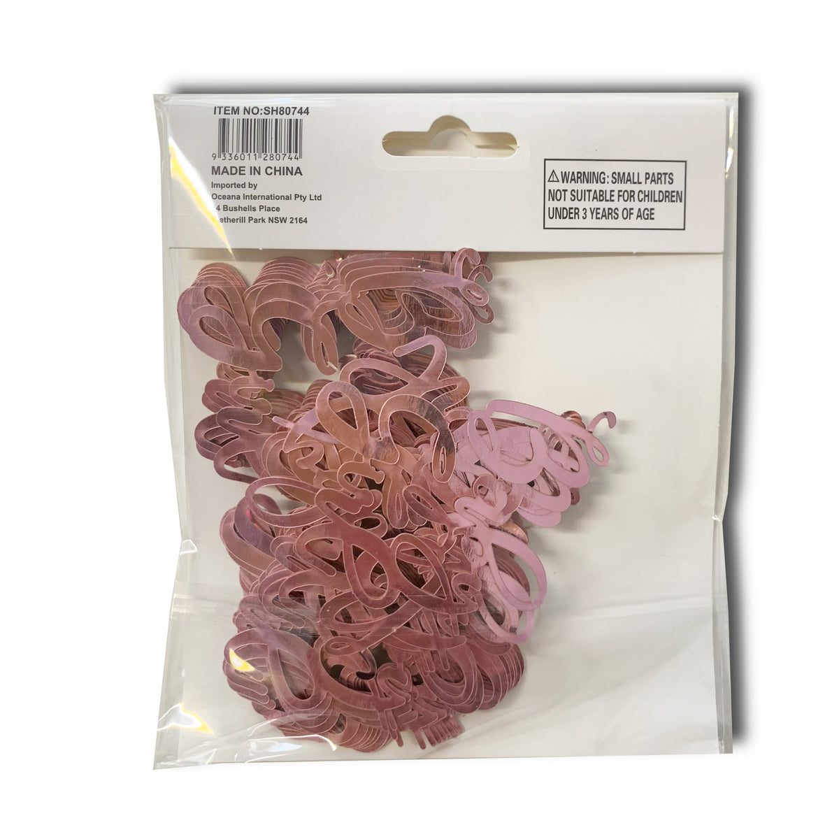 Confetti BABY GIRL Pink Party Plaza Event Supplies