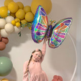 Foil Balloon - Butterfly - 64cm - Self Sealing - Air or Helium