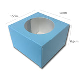 Donut Box - Blue x 4 - 10cm