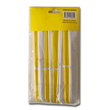 Pom Pom Tissue Garland - 3m - Yellow & White
