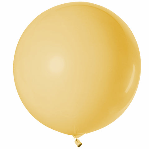 60cm Giant Balloon - Mustard