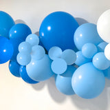 Balloon Garland DIY Kit - Blue & White - 1.7m