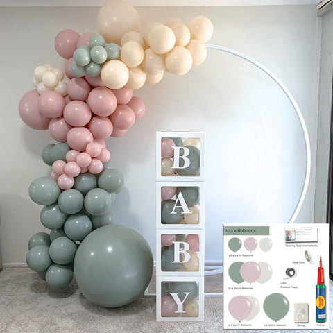 Balloon Garland DIY Kit - Large - 103 Pieces - Rustic Dusk