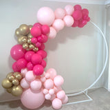 Balloon Garland DIY Kit Large - Pink, Fuchsia & Gold - 3.8m - 104 Balloons