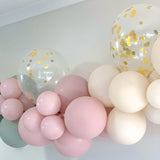 Balloon Garland DIY Kit - Dusk Green Pink & Cream - 1.7m