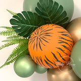Balloon Arch Garland DIY Kit - Safari Jungle Animal Green & Sand - 1.7m