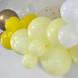 Balloon Garland DIY Kit - Daisy Yellow, Pastel & White - 1.7m