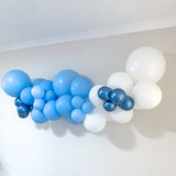 Blue Balloon Arch Garland Kit Diy Blue and white