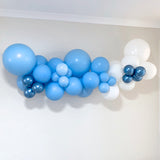 Blue Balloon Arch Garland Kit Diy Blue and white