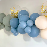 Balloon Garland DIY Kit - Dusk Eucalyptus, Blue & Cream - 1.7m
