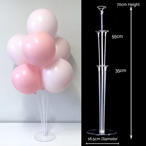 Balloon Stand - 70cm & Balloons - Pinks