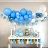 Blue Balloon Arch Garland Kit Diy Blue and white