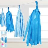 Blue Tassel Garland - 3m
