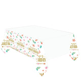 Boho Table Cover - Paper - 147cm x 243cm