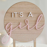 It's a Girl - Cake Topper