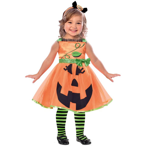 Halloween Costume - Pumpkin Girl - Size 4 - 6yrs