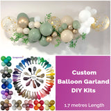 CUSTOM COLOUR - Diy Balloon Arch Garland Kit - 1.7m