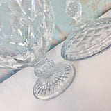 Deluxe Crystal Cut Candy Jar Tall - 28cmH
