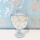 Deluxe Crystal Cut Candy Jar Tall - 28cmH