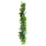 Fern Trail Garland with Flowers - 80cm - Artificial