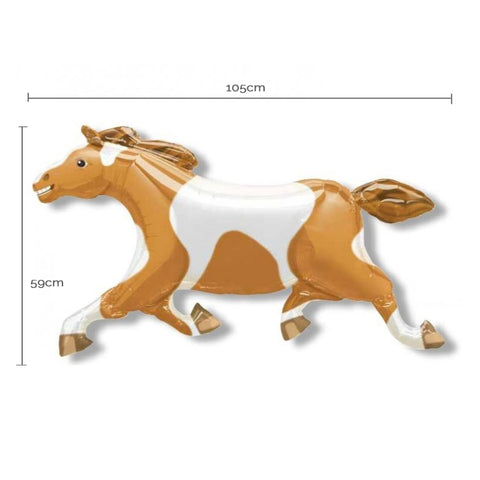 Foil Balloon - Horse - 105cm - Self Sealing - Air or Helium