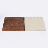 Rustic Wooden Guest Book - 56 pages