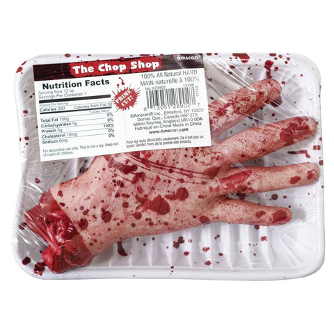Halloween - Plastic Bloody Hand