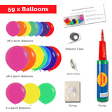 Balloon Garland DIY Kit - Rainbow - 1.9m