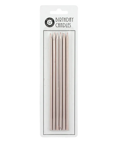 Rose Gold Candles - 6 pack