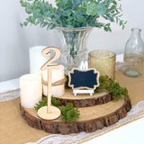 Wooden Centrepiece Slice - 26-28cm