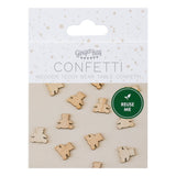 Teddy Bear - Wooden Confetti 13gm - Baby Shower