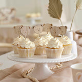 Teddy Bear - Cupcake Toppers x 6