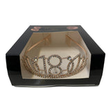 18th Birthday Tiara - Rose Gold