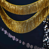 Christmas Tinsel Garland - Metallic Gold - 4m