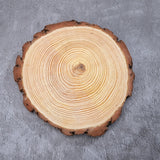 Wooden Centrepiece Slice - 26-28cm