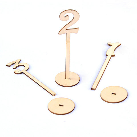 Table Numbers - 1 - 20