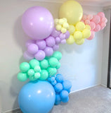 Balloon Garland DIY Kit - Large 3.8m - Pastel Rainbow