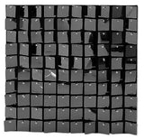 Black Shimmer Wall Panels x 24 - 30cm x 30cm