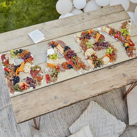 BABY shower grazing board tray Party Plaza