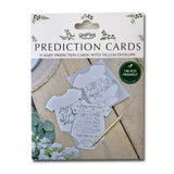 Baby Shower Game - Prediction Cards - 10 guests