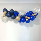 Balloon Garland DIY arch kit Navy Blue and Gold 