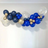 Balloon Garland DIY Kit - Navy Blue & Gold - 1.7m