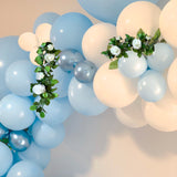 Balloon Garland DIY Kit Large - Blue & White 3.8m - 104 Balloons