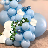 Balloon Garland DIY Kit Large - Blue & White 3.8m - 104 Balloons