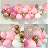 Foil Balloon - Pink Orbz Marblez - 38cm