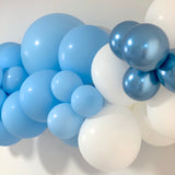 Blue Balloon Arch Garland Kit Diy Blue and white