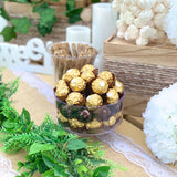 Table Runner - Hessian & White Lace - 2m